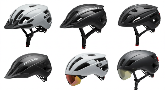 Types of cycling helmets