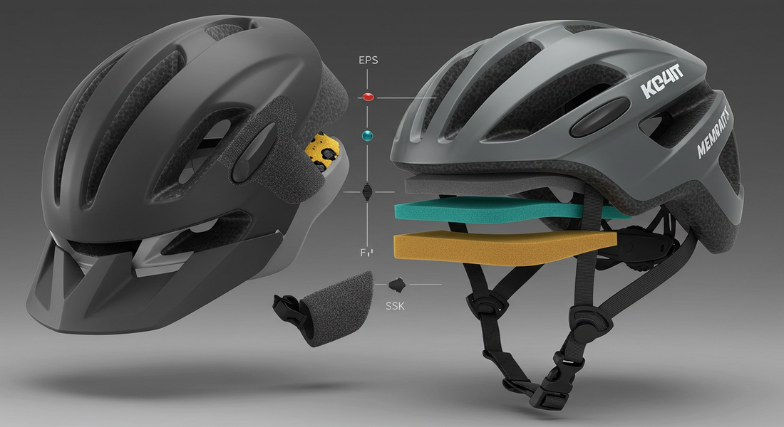 Materials used in making helmets