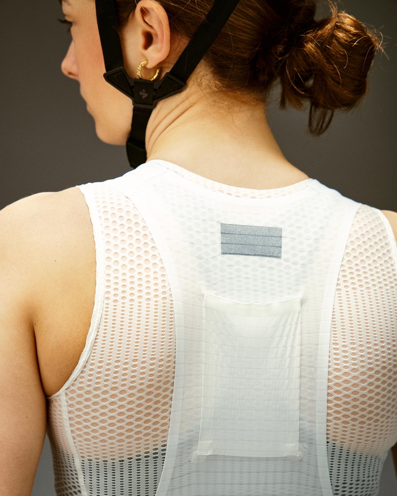 Women's Sleeveless Base Layer - White
