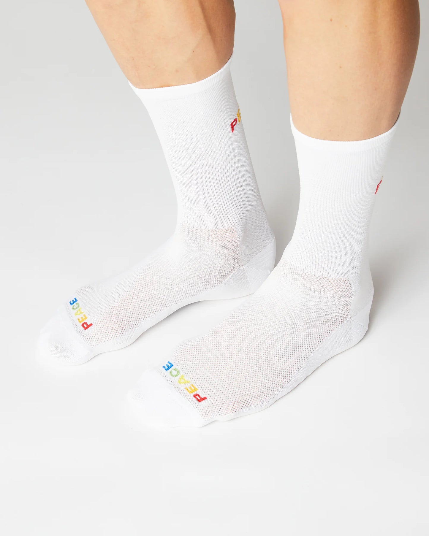 Rolling Harmony Socks - White