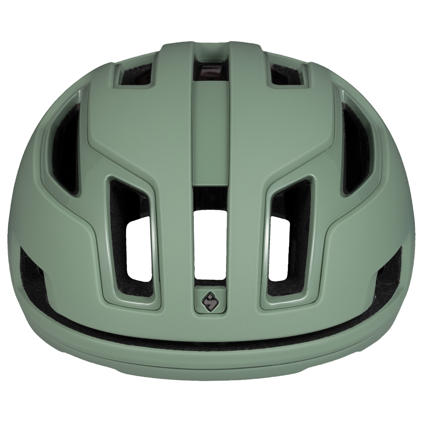 Sleek willow green helmet with advanced ventilation for a cool and comfortable ride on hot days.