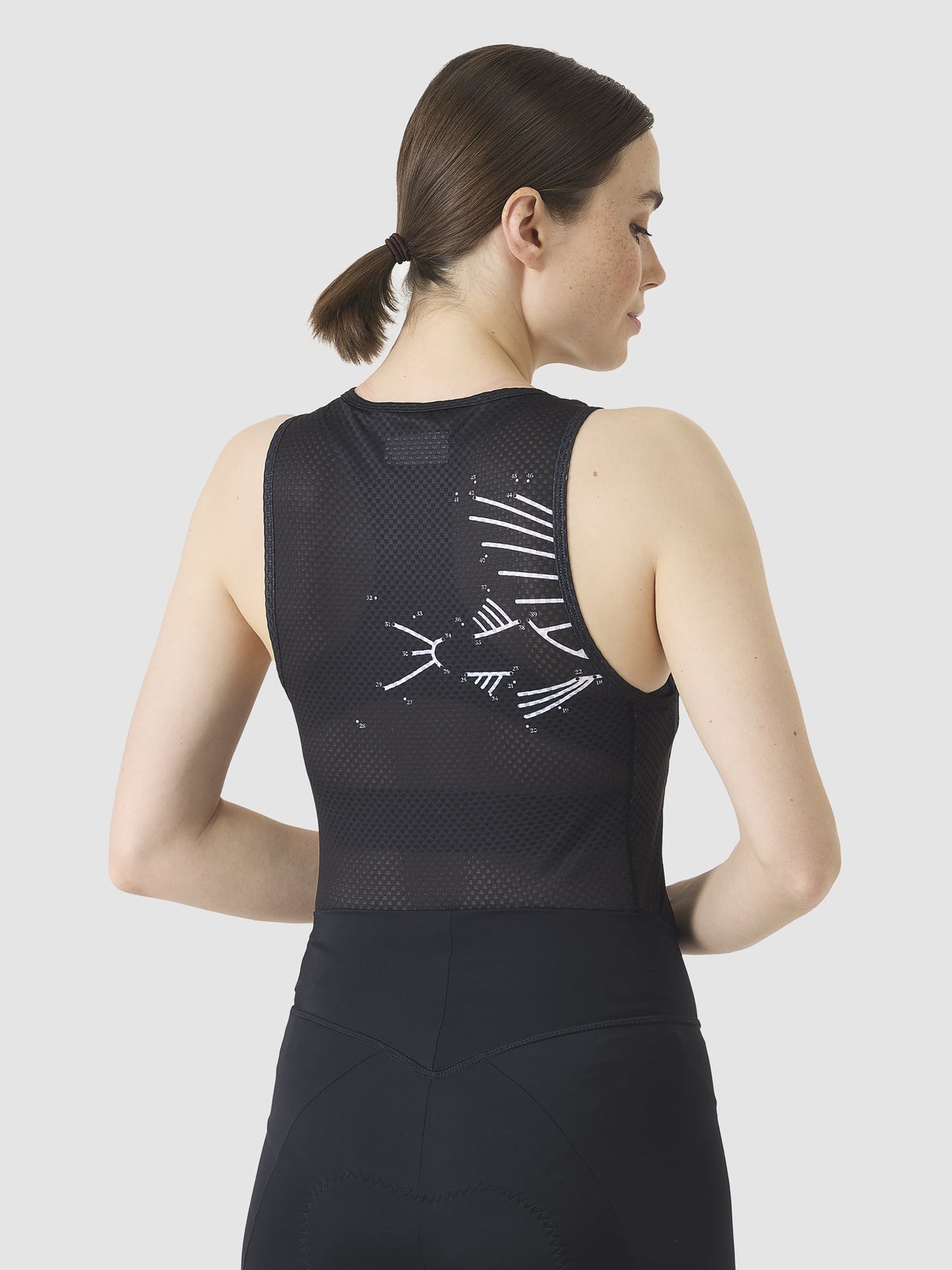 Women's Liliane Base Layer - Dots Anthracite