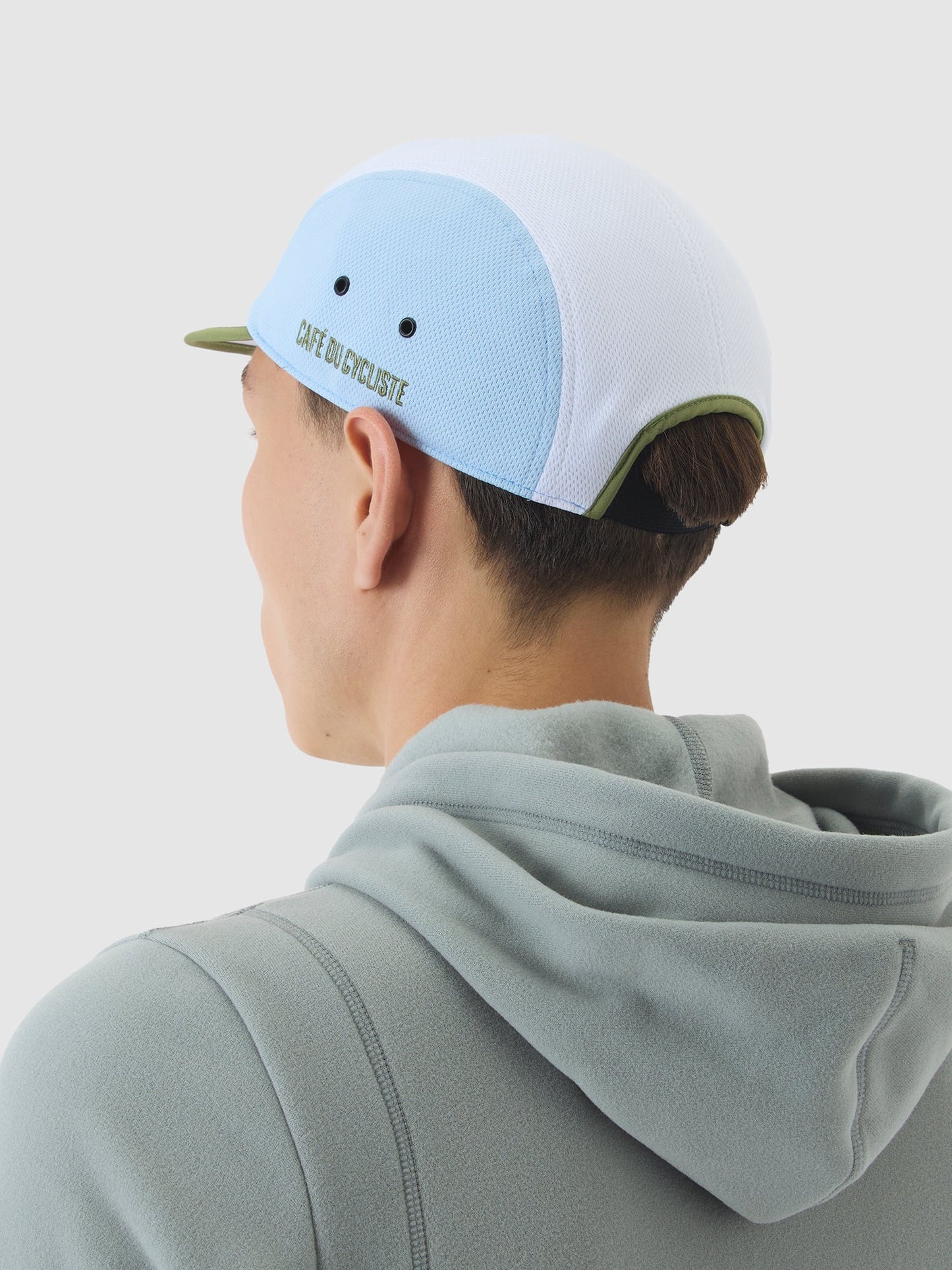 Gravel Summer Cap - Khaki Ice Blue