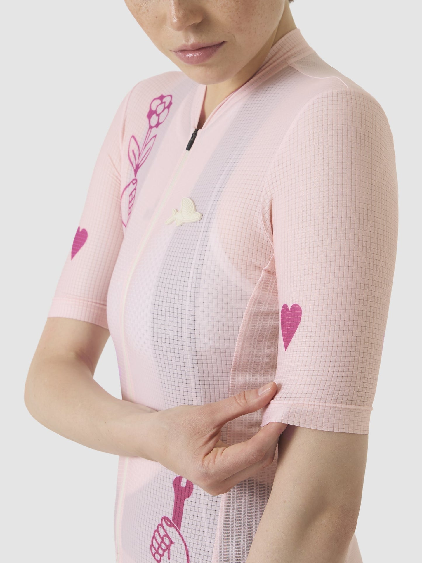 Women's Angeline Jersey - Card Sharp Rosa