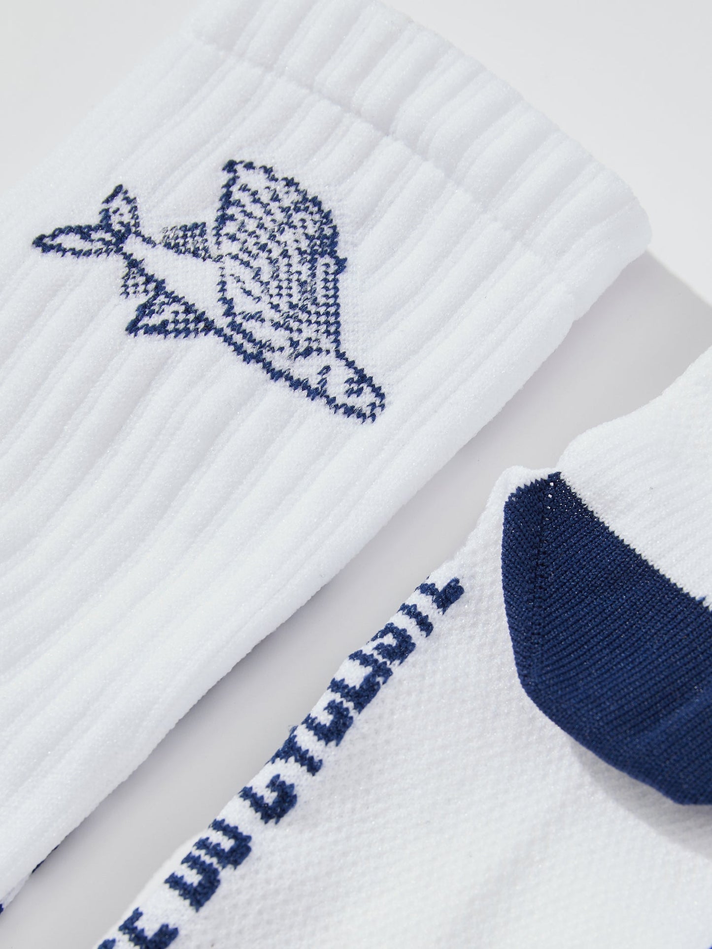 Gravel Socks - Flying Fish White