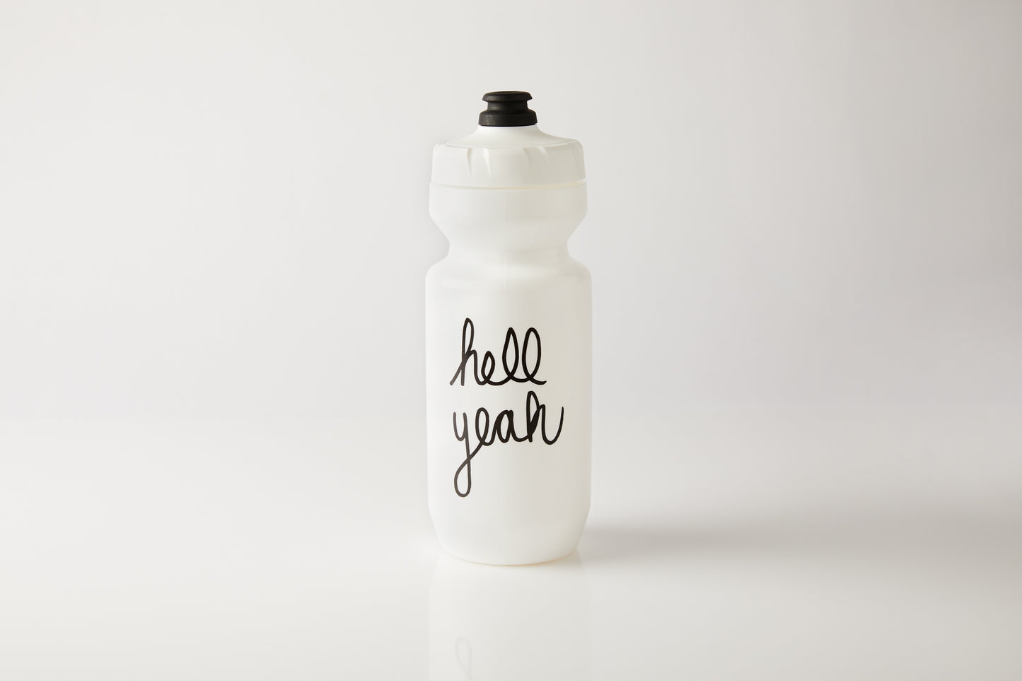 Hell Yeah Water Bottle - White