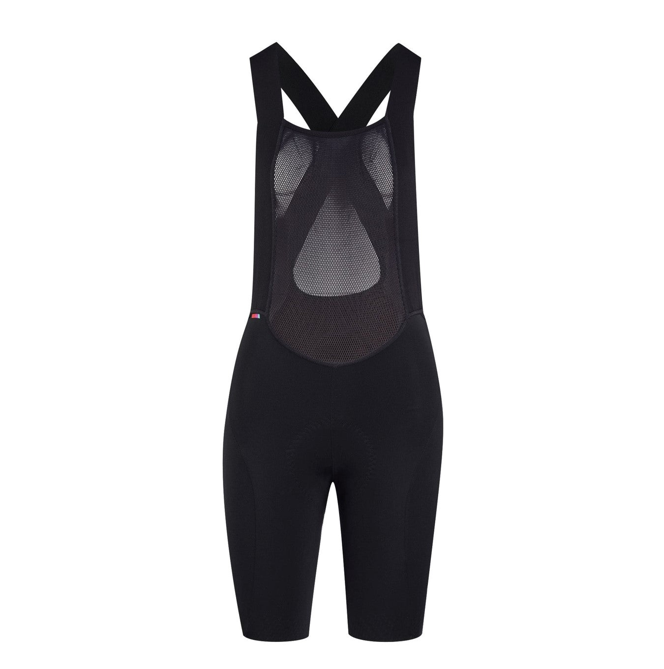 Cassiopeia LUXE Bibs in black, the ultimate in comfort and performance for cycling enthusiasts.