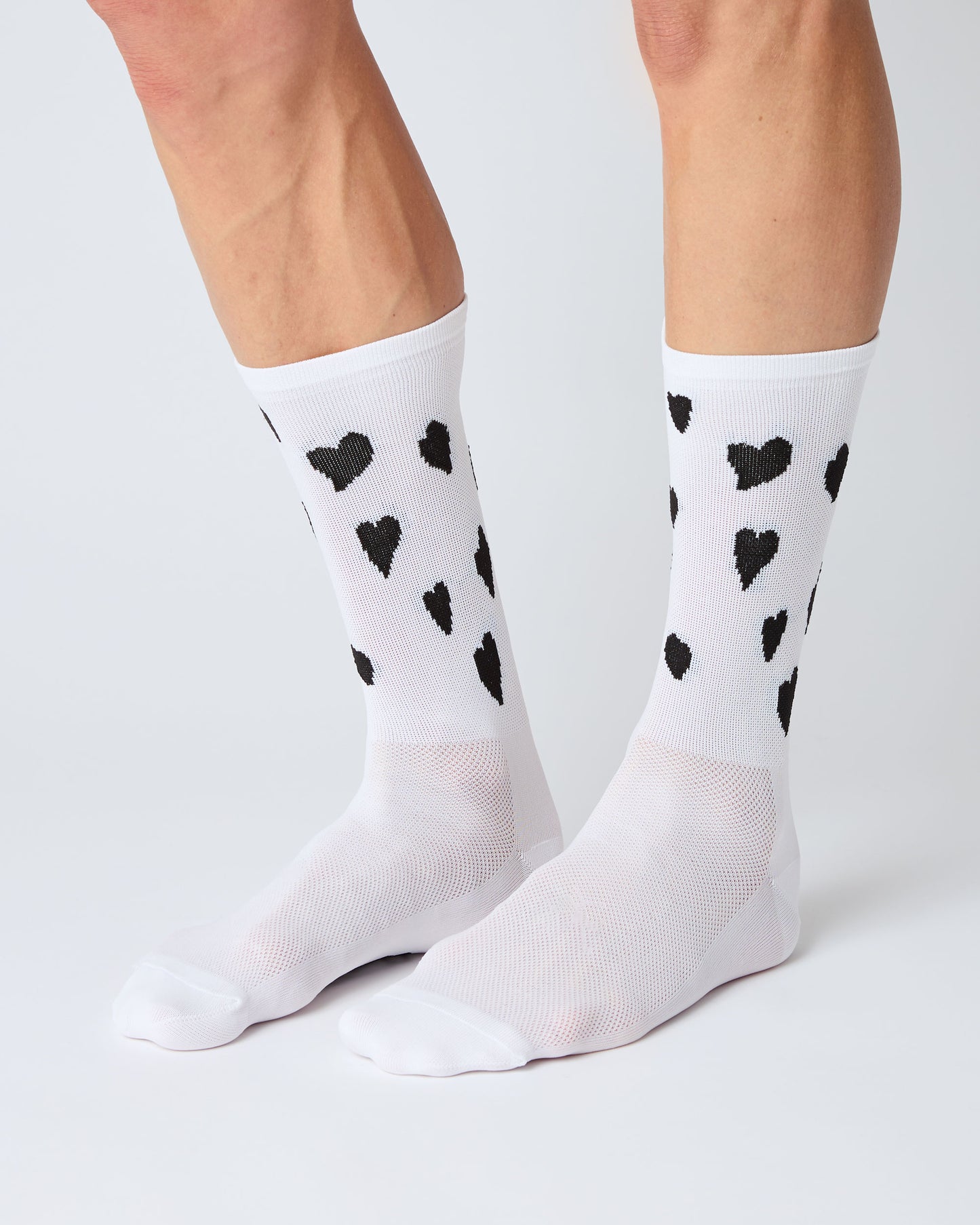 Classic Trip Socks - Black Hearts