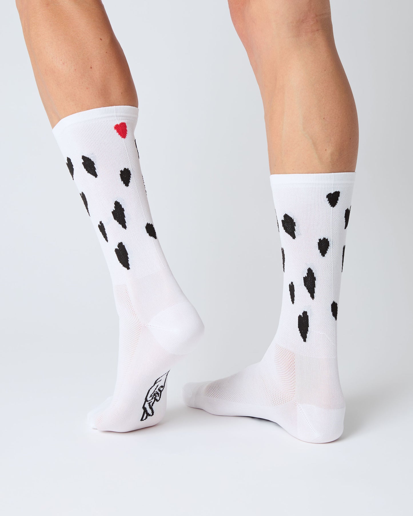 Classic Trip Socks - Black Hearts