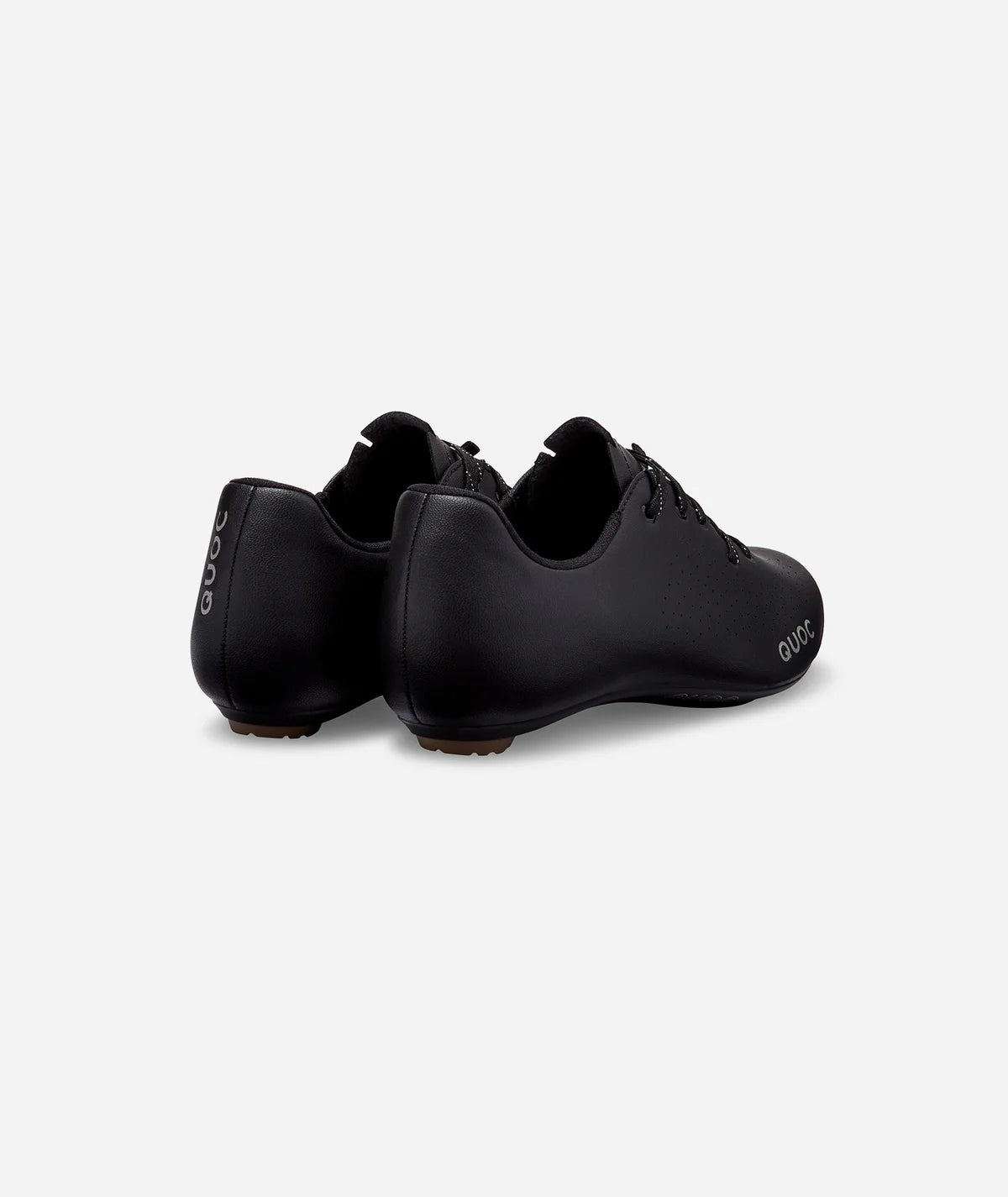 Back view of Escape Road Lace Black highlighting reinforced toe cap protection