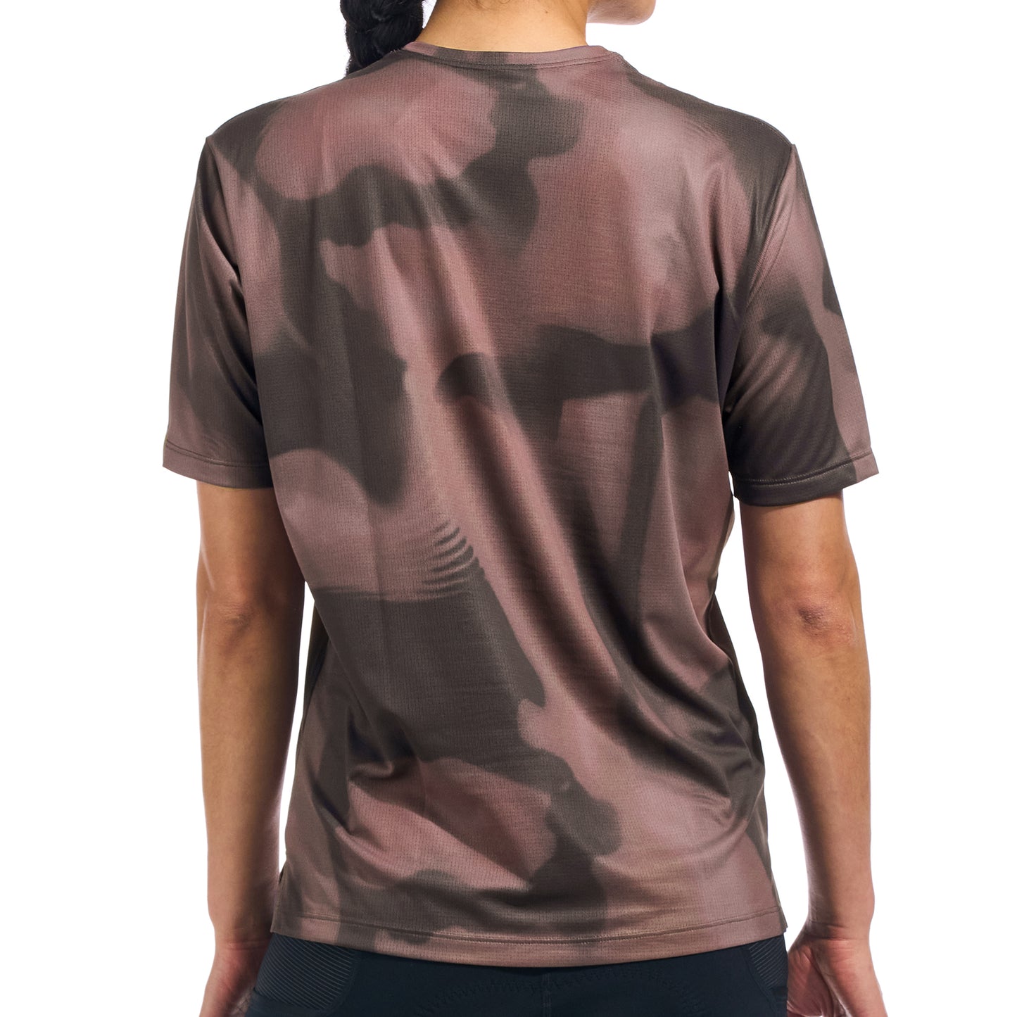 Back view of Beyond Gravel Tee Moonrock cassiopeia on a mannequin