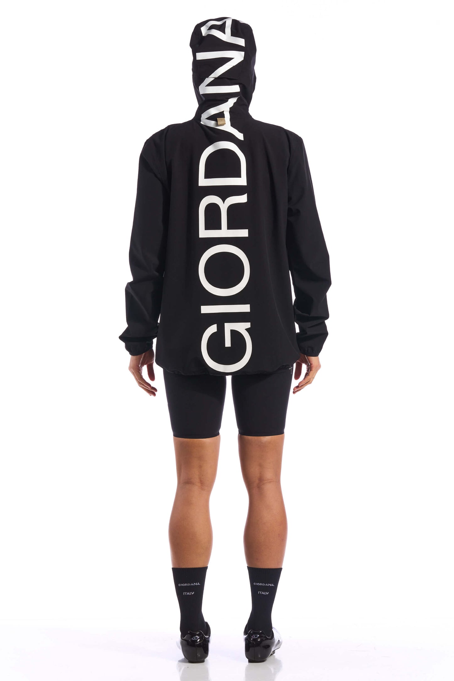 Image of the Meteorite Black Jetty Rain Jacket, designed to withstand the elements while also providing a nostalgic touch for rainy days both on and off the bike, available on Cassiopeia US.