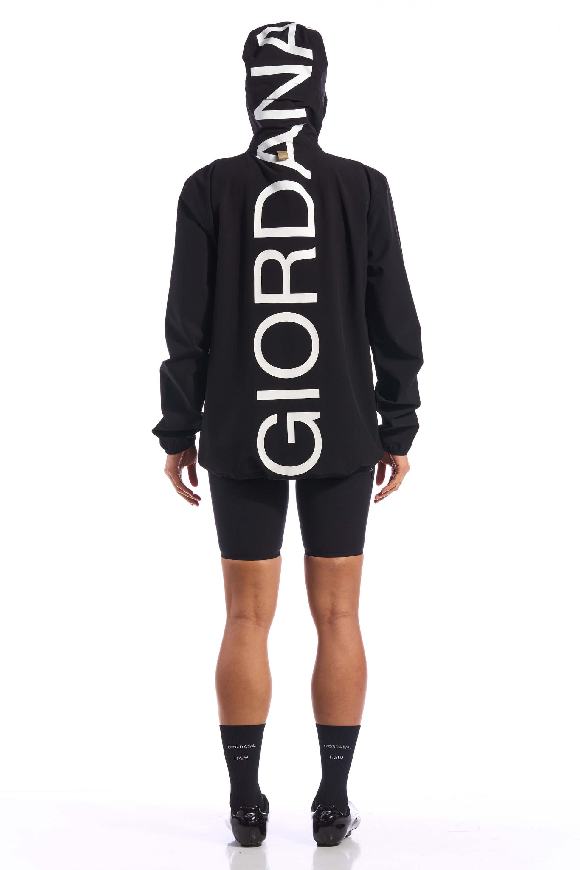 Image of the Meteorite Black Jetty Rain Jacket, designed to withstand the elements while also providing a nostalgic touch for rainy days both on and off the bike, available on Cassiopeia US.