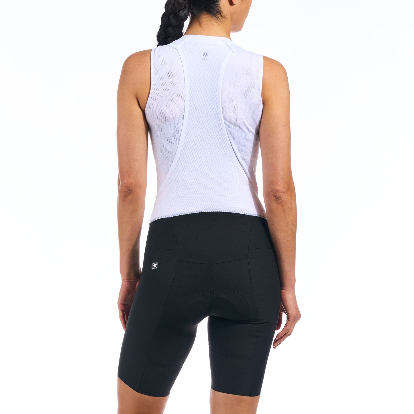Black bib shorts featuring an all-new fabric and fit for optimal cycling enjoyment.