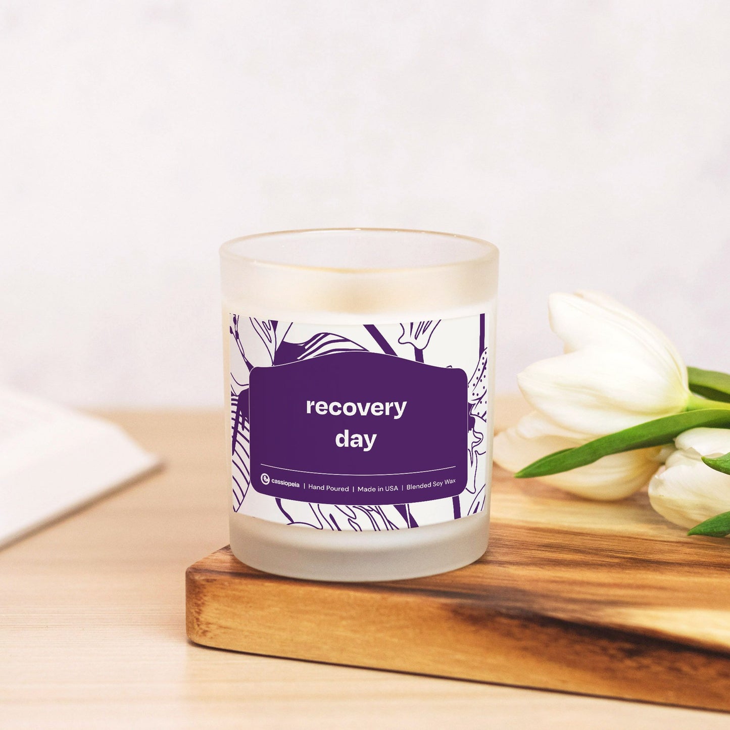 Sweet Relief at the Top of a Climb Candle - recovery day candle