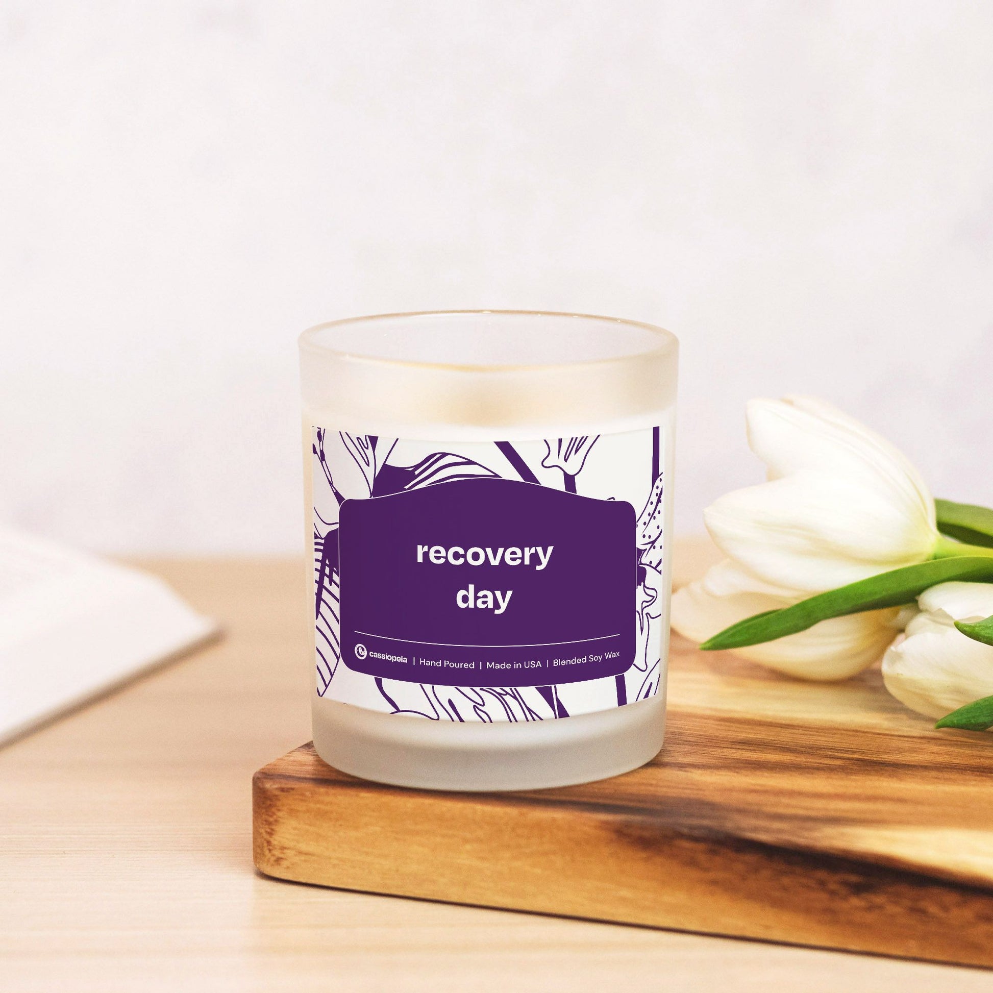 Sweet Relief at the Top of a Climb Candle - recovery day candle