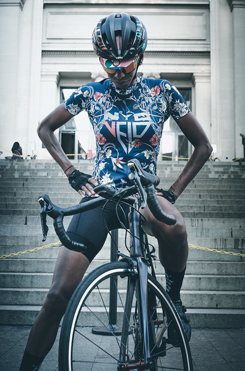 Navy Floral Jersey
