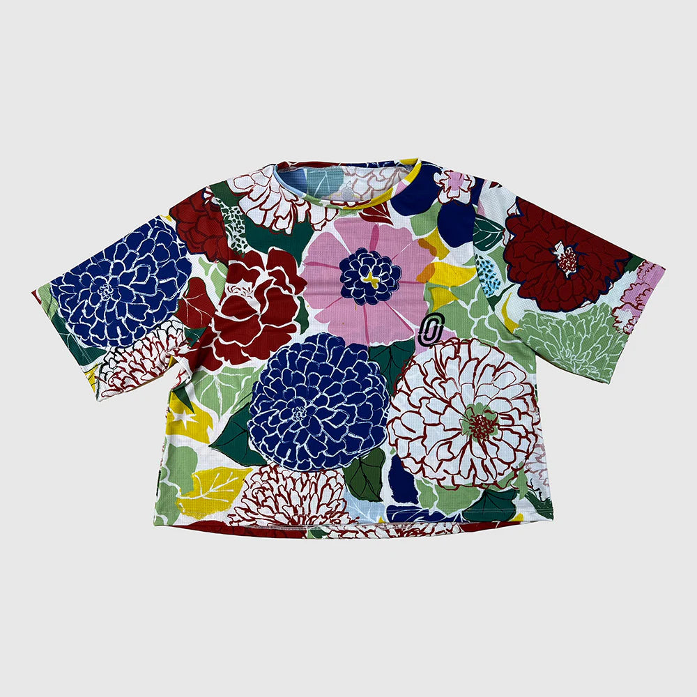 Crop Top - Hydrangea