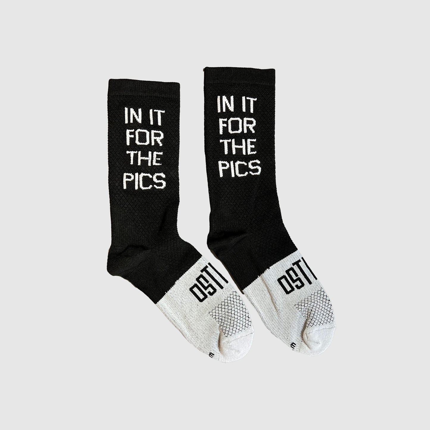 In It For The Pics Socks - Black