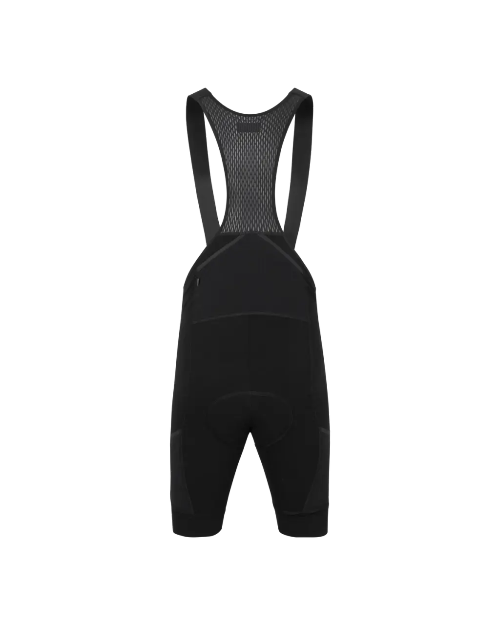 Escapism Bibs - Black paired with a cycling jersey, emphasizing functionality and comfort by PAS NORMAL STUDIOS.