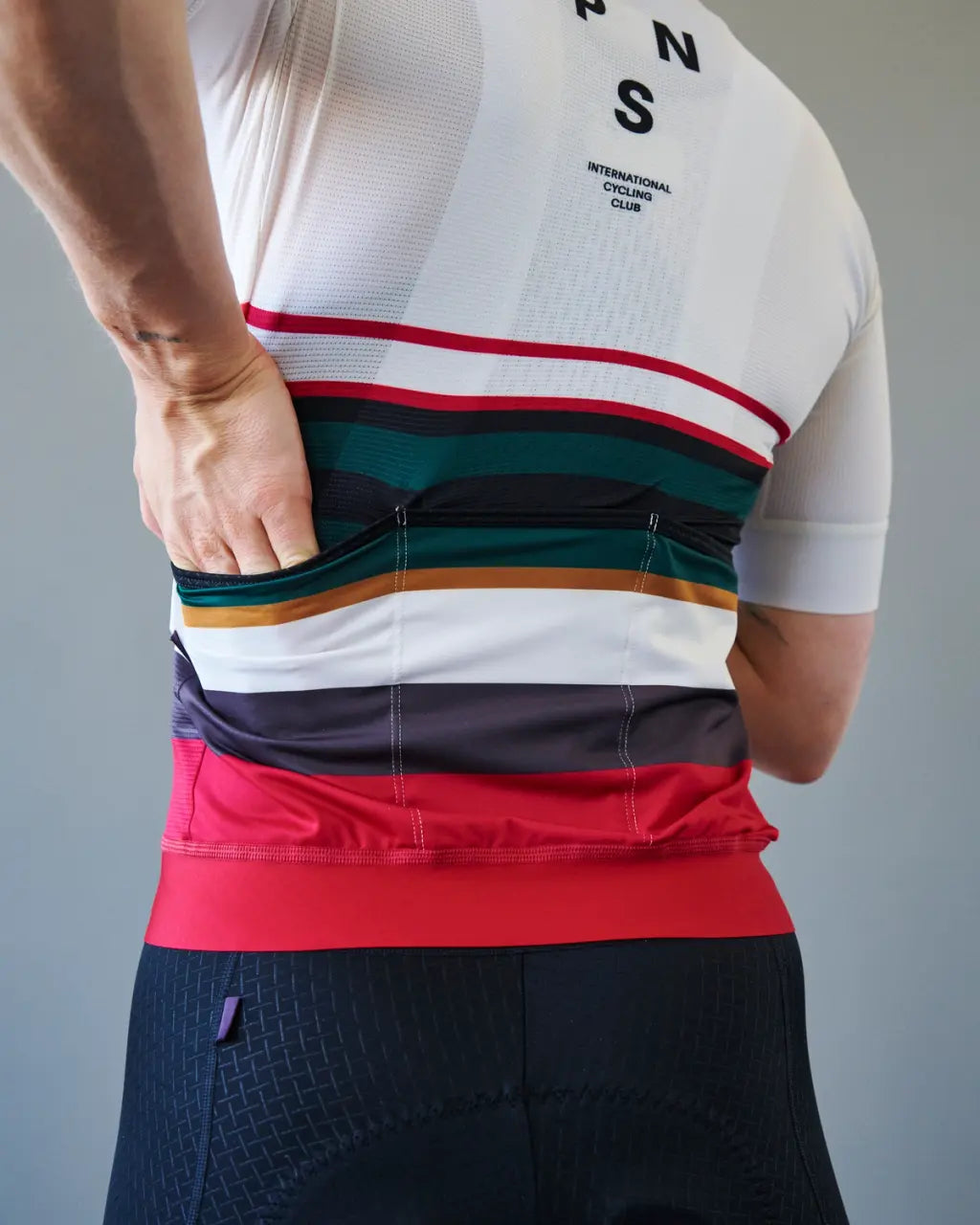 Performance-focused cycling jersey with a sleek design by PAS NORMAL