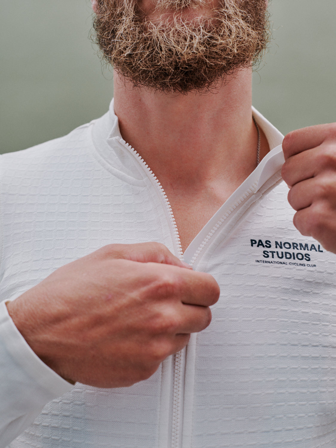 Men's Escapism Wool Jersey - Off White
