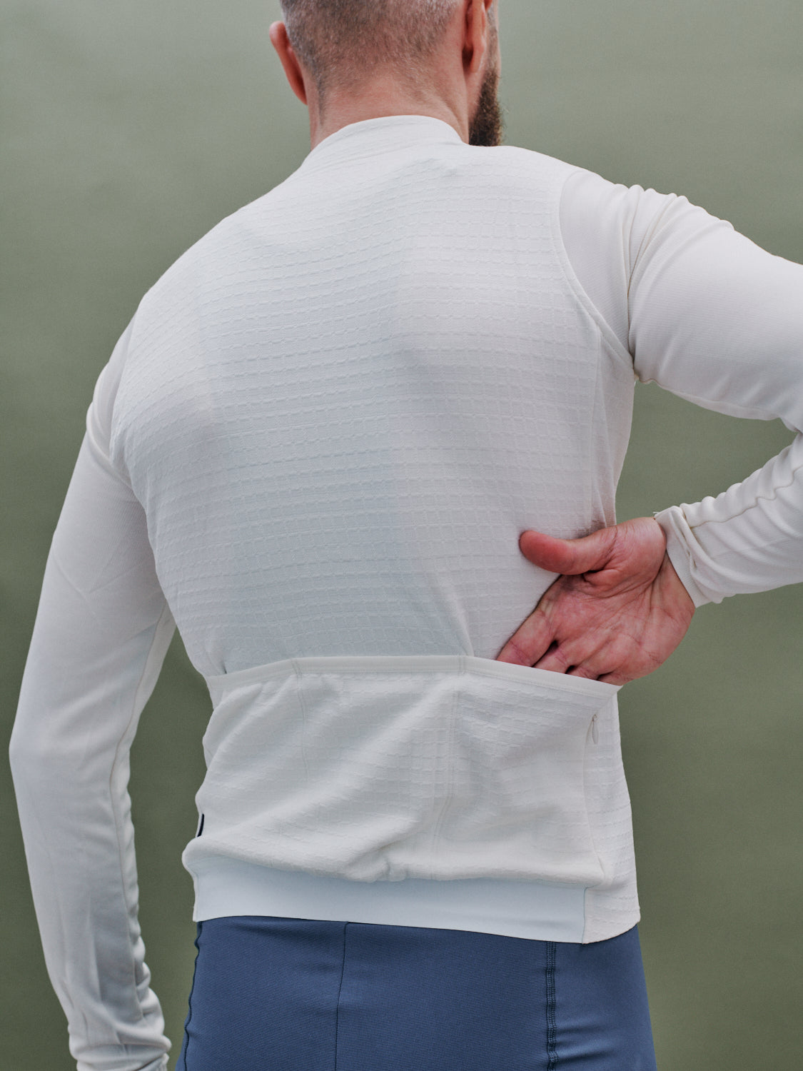 Men's Escapism Wool Jersey - Off White