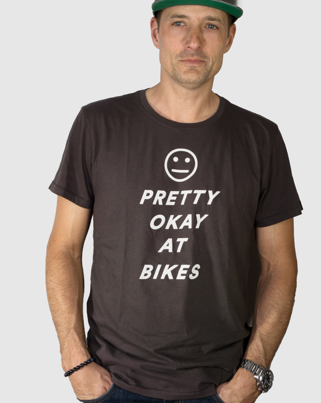 Pretty Okay At Bikes Tee Shirt