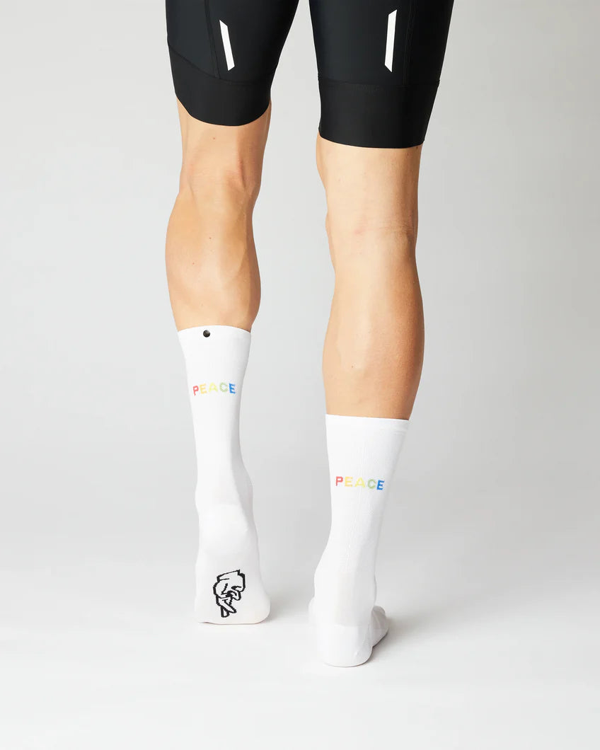 Rolling Harmony Socks - White
