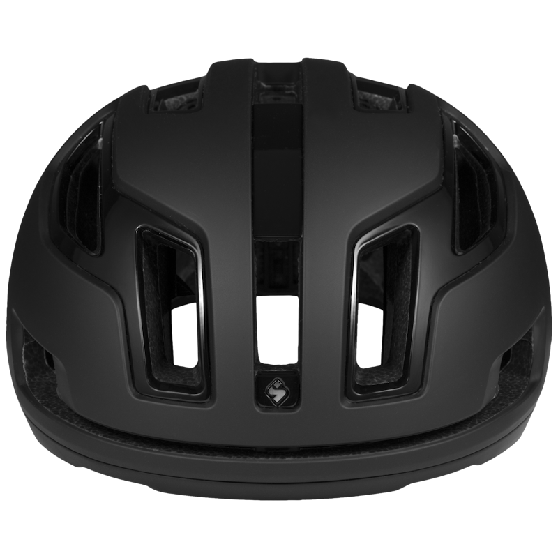 Matte Black helmet featuring STACC ventilation technology for improved temperature control.
