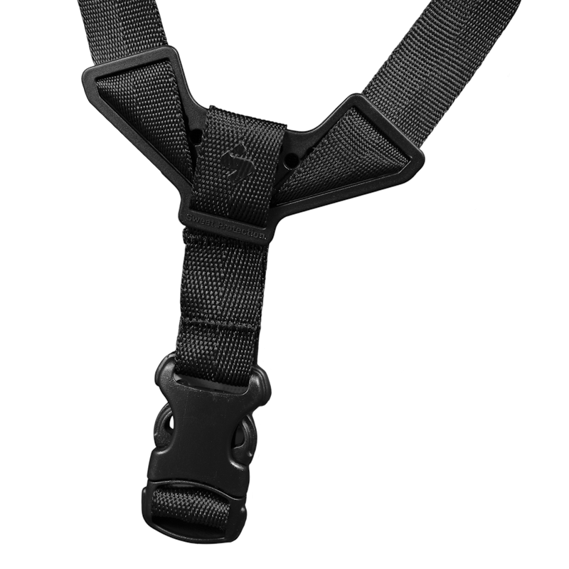 Cassiopeia Falconer 2Vi helmet, featuring wider openings for ponytail compatibility.
