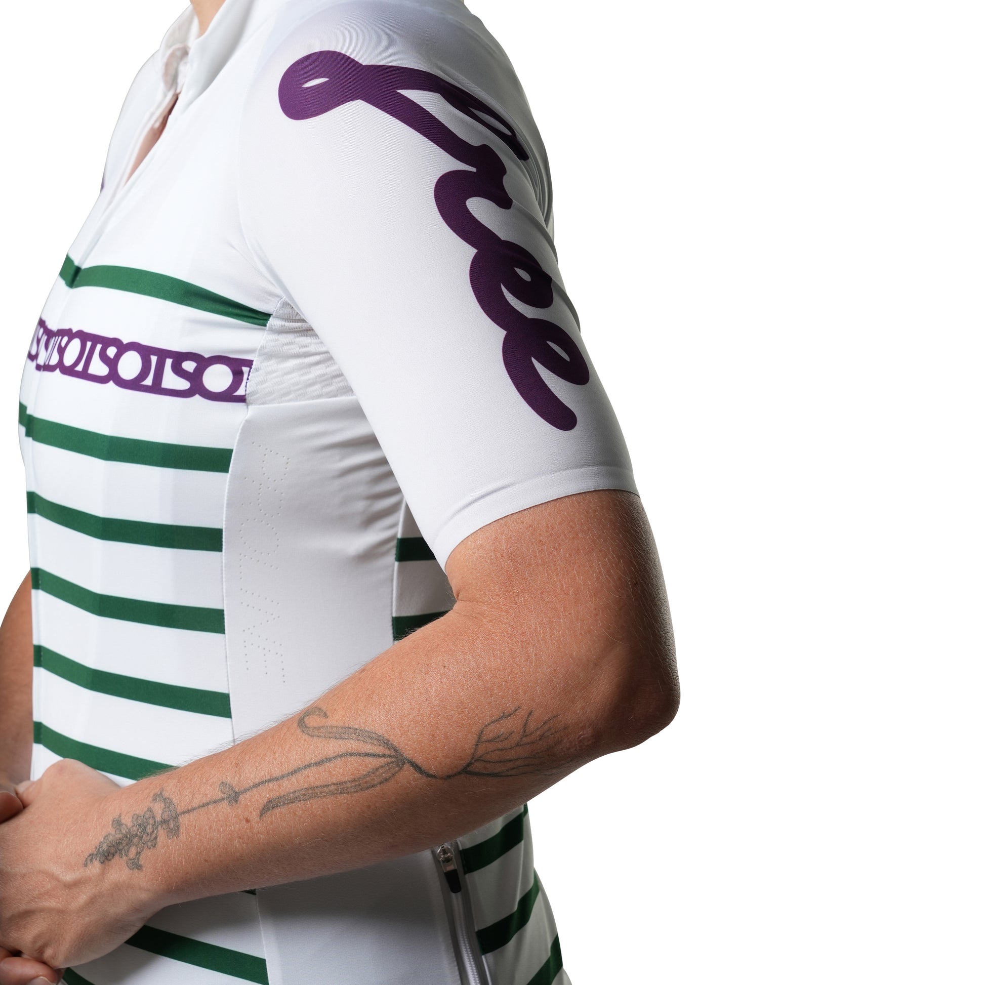 Cassiopeia Aristo jersey, inspired by wildflowers, women's fit.