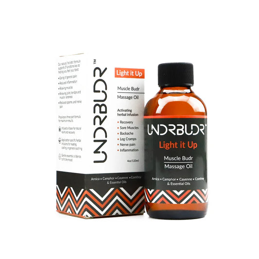 U-Activating Muscle Rub4oz Oil - 100% pure cayenne-infused oil & black pepper extract for cyclists