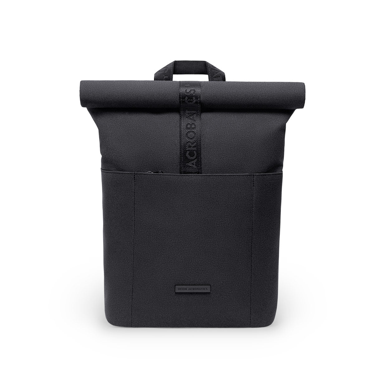 Cassiopeia Asphalt Black reflective backpack, recycled plastic bottle material, Phantom Series
