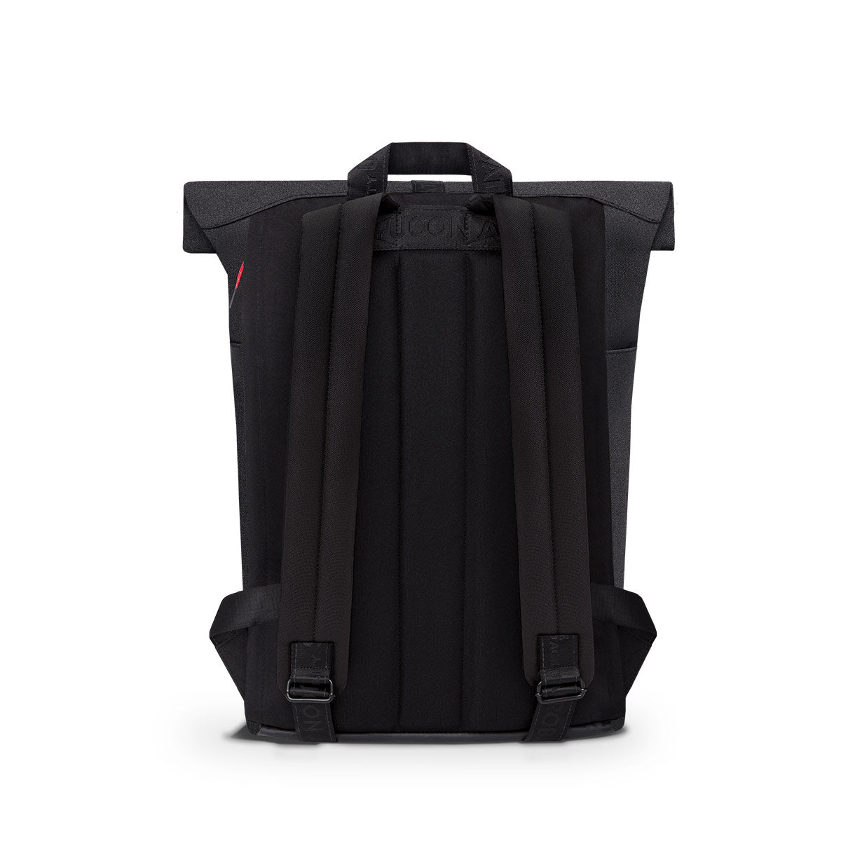Cassiopeia sustainable Phantom backpack, 20-bottle recycled build, neoprene laptop sleeve
