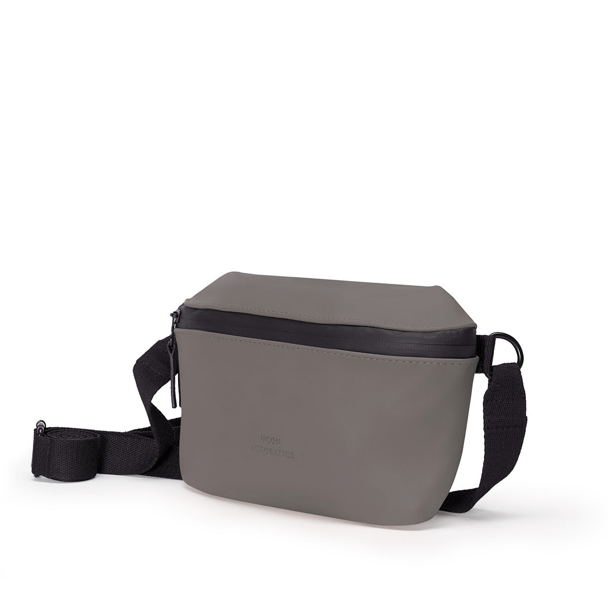 Dark Grey Jona bag, versatile as a crossbody or hip bag for commuters.