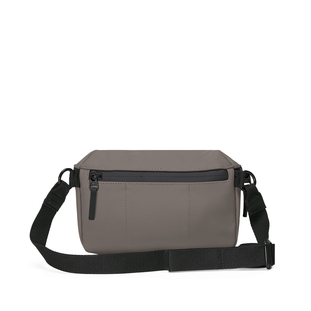 Jona bag in Dark Grey, crafted for cyclists seeking style and waterproof protection.