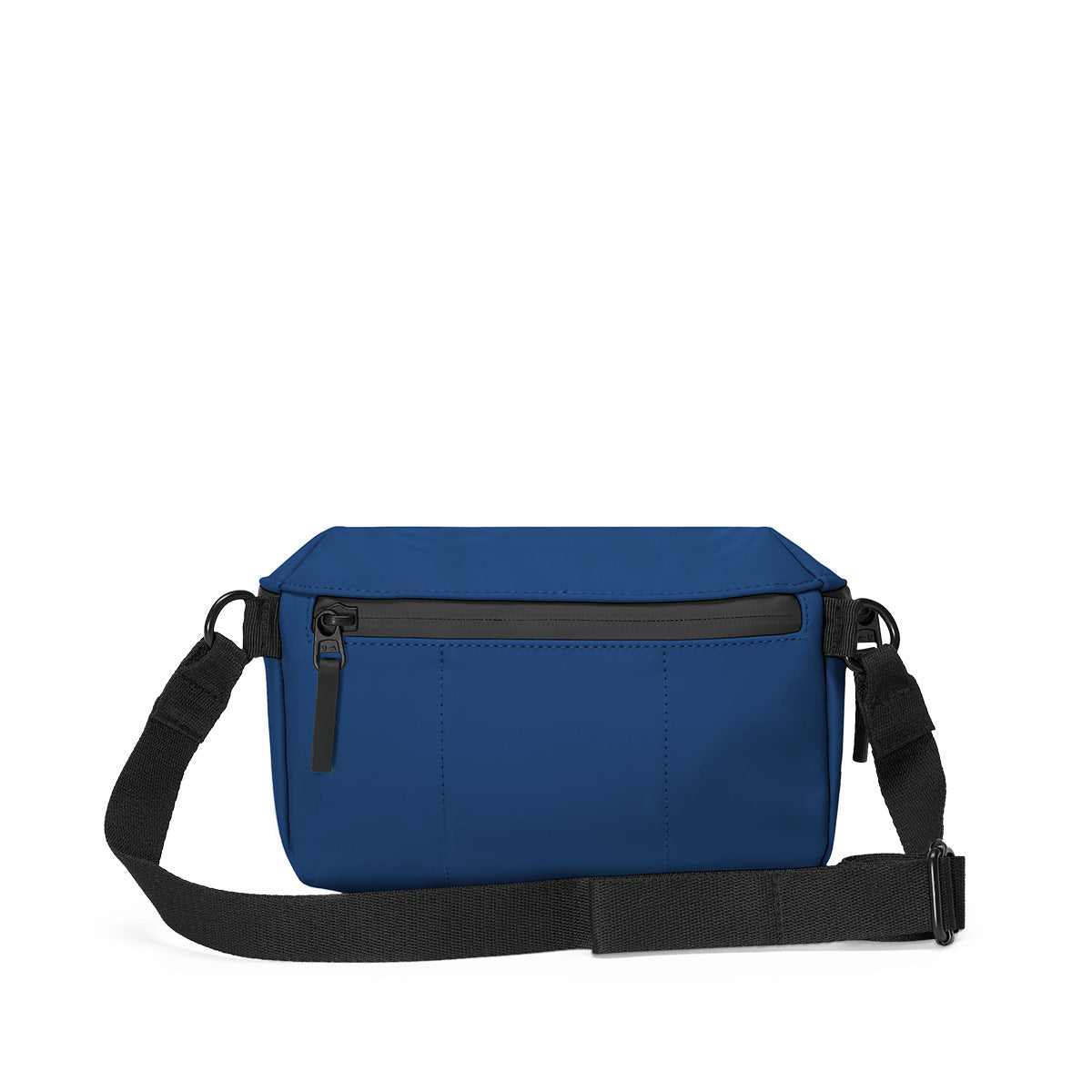 Durable crossbody bag in Royal Blue, waterproof for all-weather use.