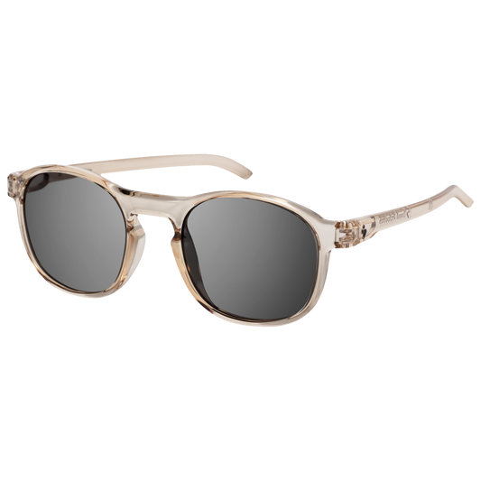 Heat Sunglasses - Front View - Obsidian Black/Gloss Crystal Tusken Frame