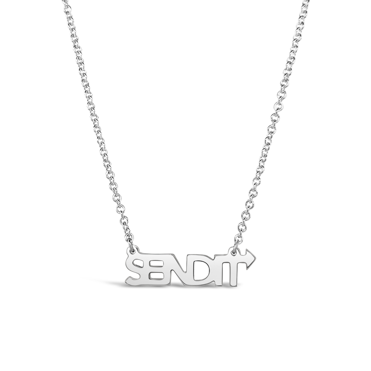 Sendit Necklace - Silver