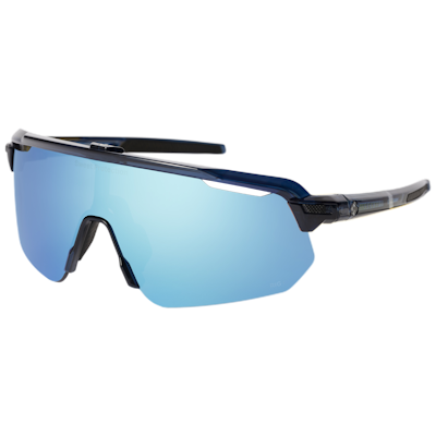 Shinobi sport sunglasses in aquamarine and gloss crystal shadow for ultimate performance.