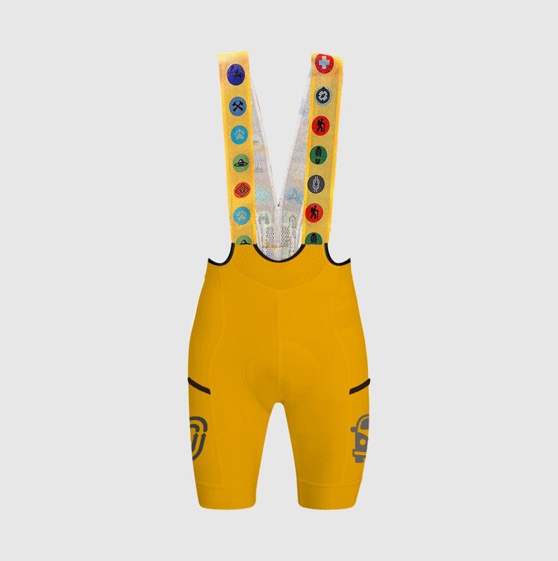 Cassiopeia Curry Camper Cargo Bibs, 4XL adventure-ready pockets, breathable cycling design