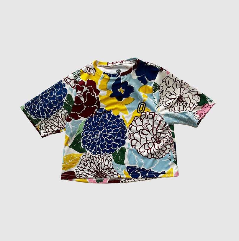 Crop Top - Hydrangea