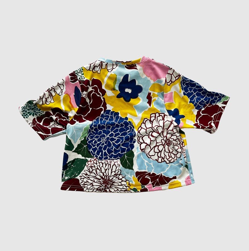 Crop Top - Hydrangea