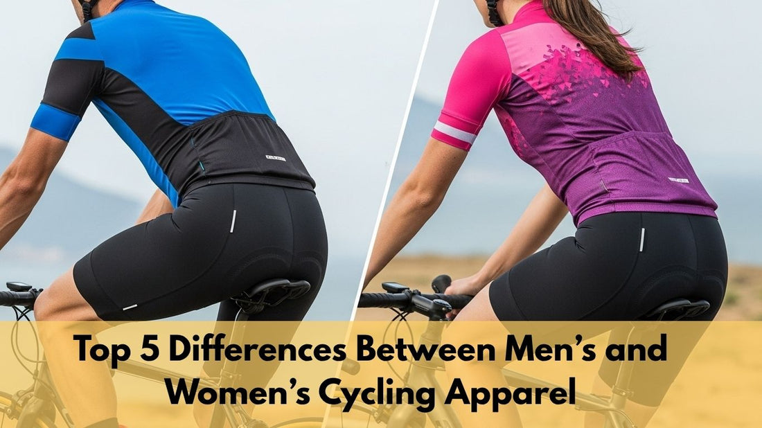 Top 5 Differences Between Men’s and Women’s Cycling Apparel