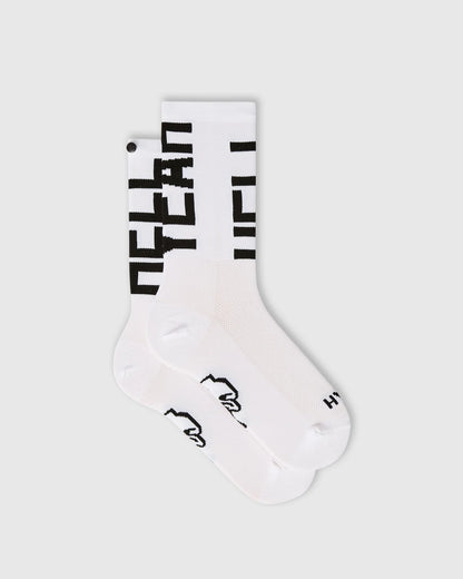 Hell Yeah 2.0 Socks - White