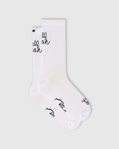 Hell Yeah 3.0 Socks - White