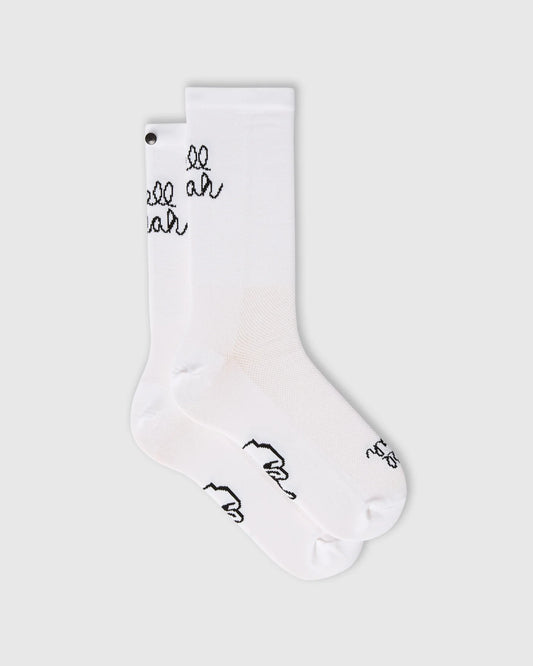 Hell Yeah 3.0 Socks - White