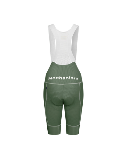 Women's Mechanism Bibs - Khaki Green