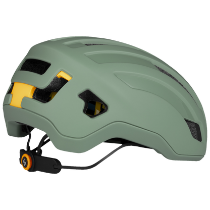 Versatile road biking helmet with a low-volume design, perfect for both competitive racing and casual cycling.
